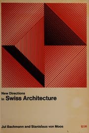 Cover of New directions in Swiss architecture