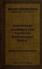 Cover of The Whole History of Grandfather's Chair