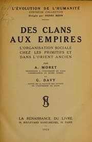 Cover of Des clans aux empires