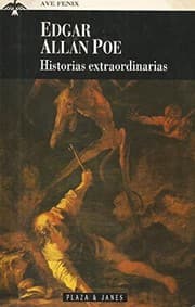 Cover of Historias Extraordinarias (Black Cat / Cask of Amontillado / Descent Into the Maelstrom / Gold-Bug / Ligeia / Metzengerstein / Murders in the Rue Morgue / Pit and the Pendulum / Tell-Tale Heart / Unparalleled Adventure of One Hans Pfaall / William Wilson)