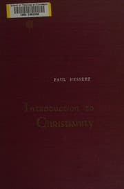 Cover of Introduction to Christianity