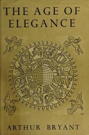 Cover of The age of elegance, 1812-1822