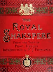 Cover of The Royal Shakspere, Vol. III (Antony and Cleopatra / Coriolanus / Cymbeline / King Edward III / King Henry VIII / King Lear / Macbeth / Pericles / Tempest / Timon of Athens / Troilus and Cressida / Two Noble Kinsmen / Winter's Tale)
