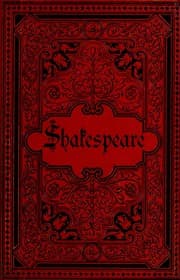 Cover of Shakespear's Sämtliche Dramatische Werke (As You Like It / Comedy of Errors / Coriolanus / Hamlet / Julius Caesar / Loves Labours Lost / Merchant of Venice / Much Ado About Nothing / Taming of the Shrew / Tempest / Twelfth Night / Two Gentlemen of Verona)