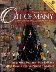 Cover of Out of Many: A History of the American People, 3rd edition - Volume C