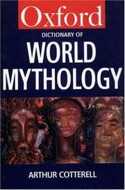 Cover of A dictionary of world mythology