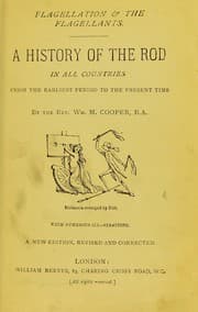 Cover of Flagellation & the flagellants