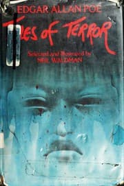 Cover of Tales of Terror (Black Cat / Cask of Amontillado / Descent into the Maelstrom / Fall of the House of Usher / Hop-Frog / Ligeia / Masque of the Red Death / Ms. Found in a Bottle / Pit and the Pendulum / Tell-Tale Heart)