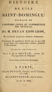 Cover of An historical survey of the island of Saint Domingo