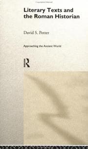 Cover of Literary texts and the Roman historian