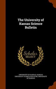 Cover of The University of Kansas science bulletin