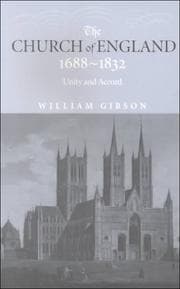 Cover of The Church of England, 1688-1832