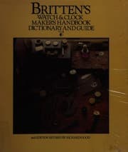 Cover of The Antique Collectors' Club edition of Old clocks and watches & their makers