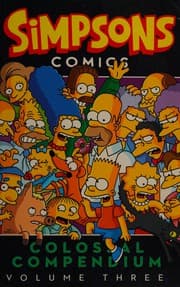 Cover of Simpsons comics colossal compendium