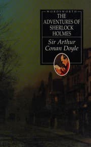 Cover of Works (Adventures of Sherlock Holmes / Memoirs of Sherlock Holmes [12 stories] / Sign of Four / Study in Scarlet)