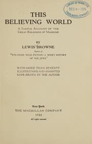 Cover of This believing world