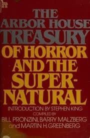 Cover of The Arbor House Treasury of Horror and the Supernatural