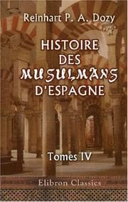 Cover of Histoire des musulmans d'Espagne