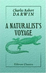 Cover of A naturalist's voyage