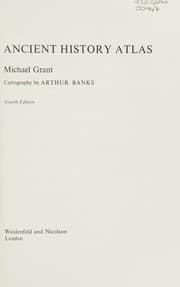 Cover of Ancient History Atlas