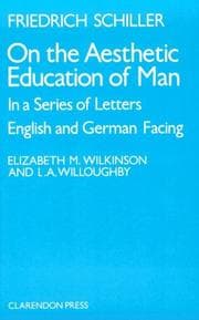 Cover of Über die ästhetische Erziehung des Menschen in einer Reihe von Briefen