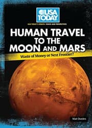 Cover of Human travel to the moon and Mars