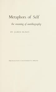 Cover of Metaphors of Self