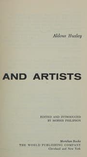 Cover of On art and artists
