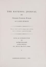 Cover of The Ravenna journal