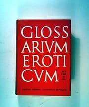 Cover of Glossarium eroticum