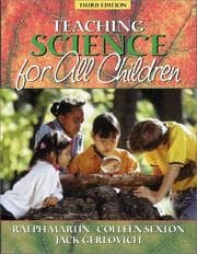 Cover of Teaching science for all children