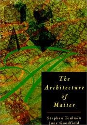Cover of The architecture of matter
