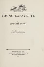 Cover of Young Lafayette
