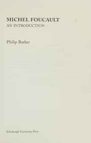 Cover of Michel Foucault