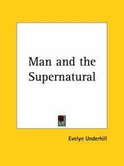 Cover of Man and the supernatural