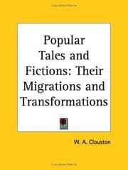 Cover of Popular tales and fictions