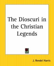 Cover of The Dioscuri In The Christian Legends