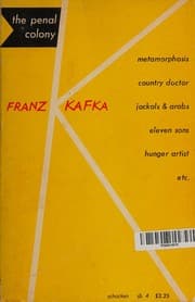 Cover of The penal colony