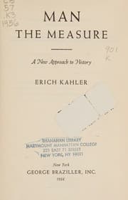 Cover of Man the Measure