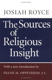 Cover of The sources of religious insight