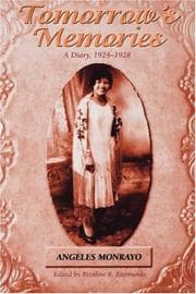 Cover of Tomorrow's memories