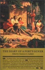 Cover of The diary of a forty-niner