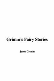 Cover of Grimm's Fairy Stories