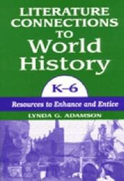 Cover of Literature connections to world history, K-6