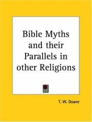 Cover of Bible myths and their parallels in other religions