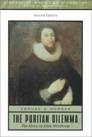 Cover of The Puritan Dilemma