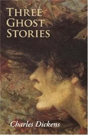 Cover of Three Ghost Stories (Haunted House / Signal-Man / Trial for Murder)