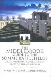 Cover of The Middlebrook guide to the Somme battlefields