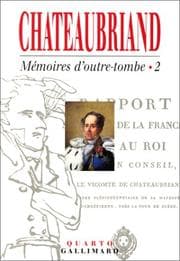 Cover of Mémoires d'outre-tombe