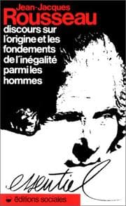 Cover of Discours sur l'origine et les fondements de l'inégalité parmi les hommes